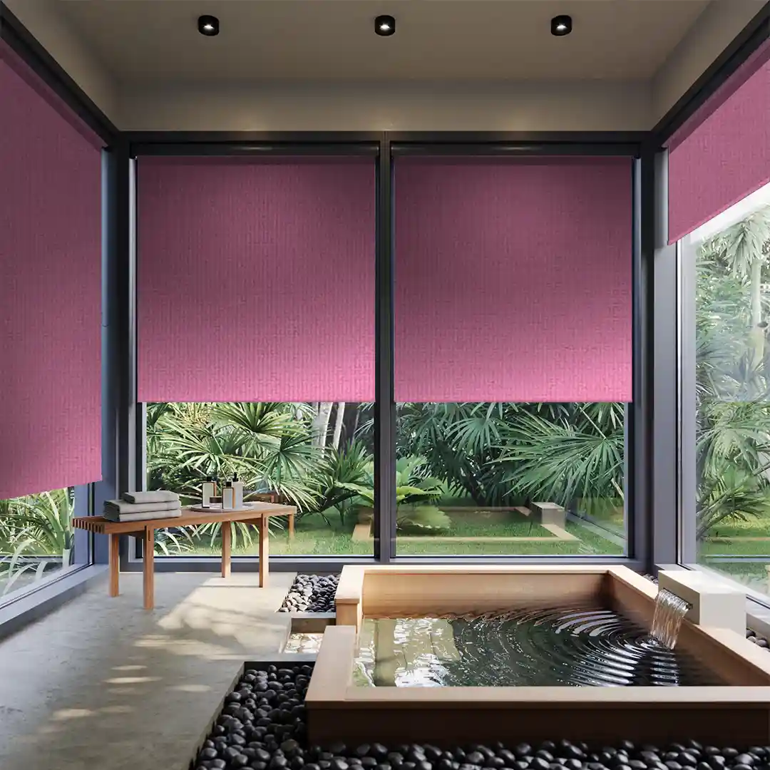 Our kitchen and bathroom roller blinds are stylish, durable, and easy to clean.