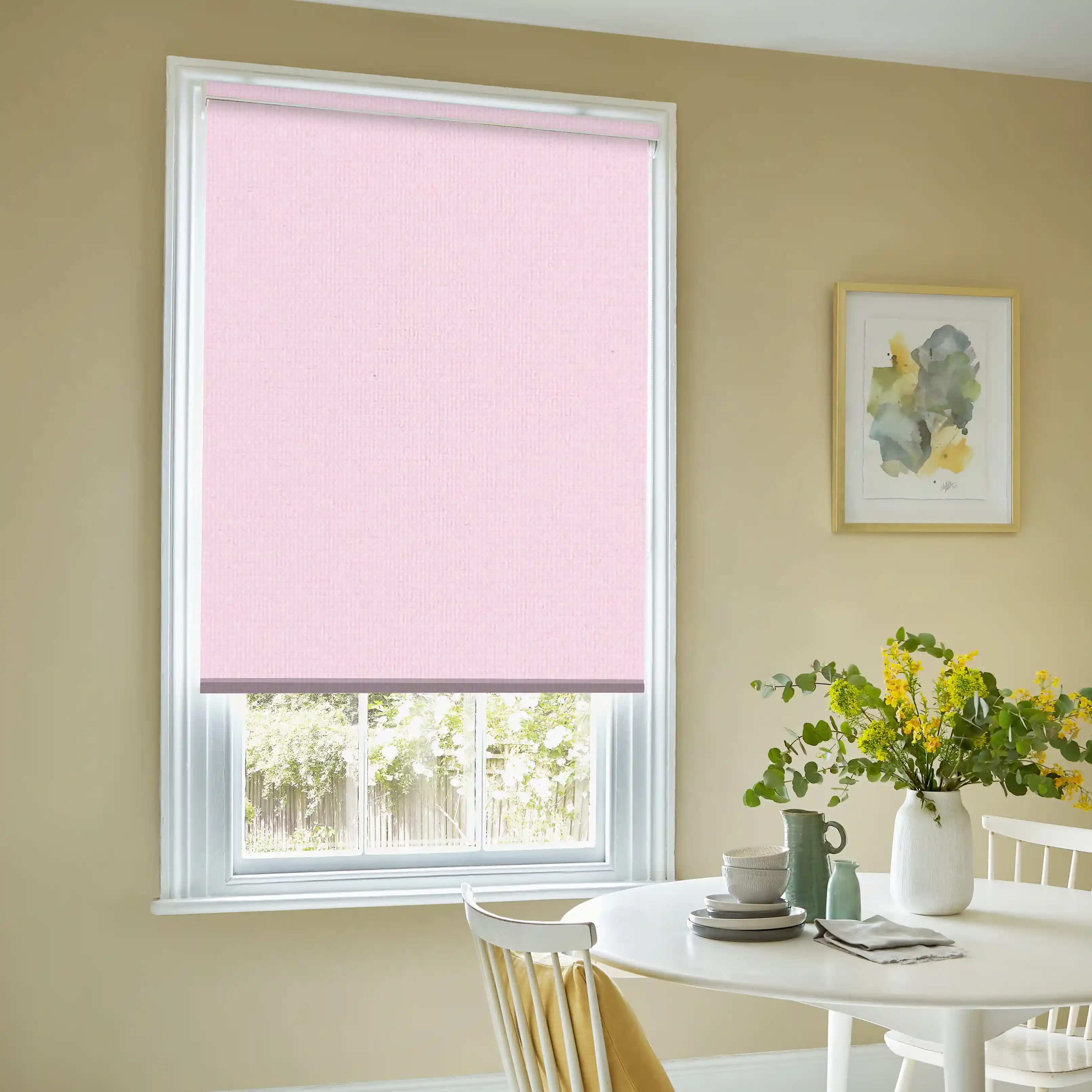 Our Venetian roller shades blend function and sophistication.