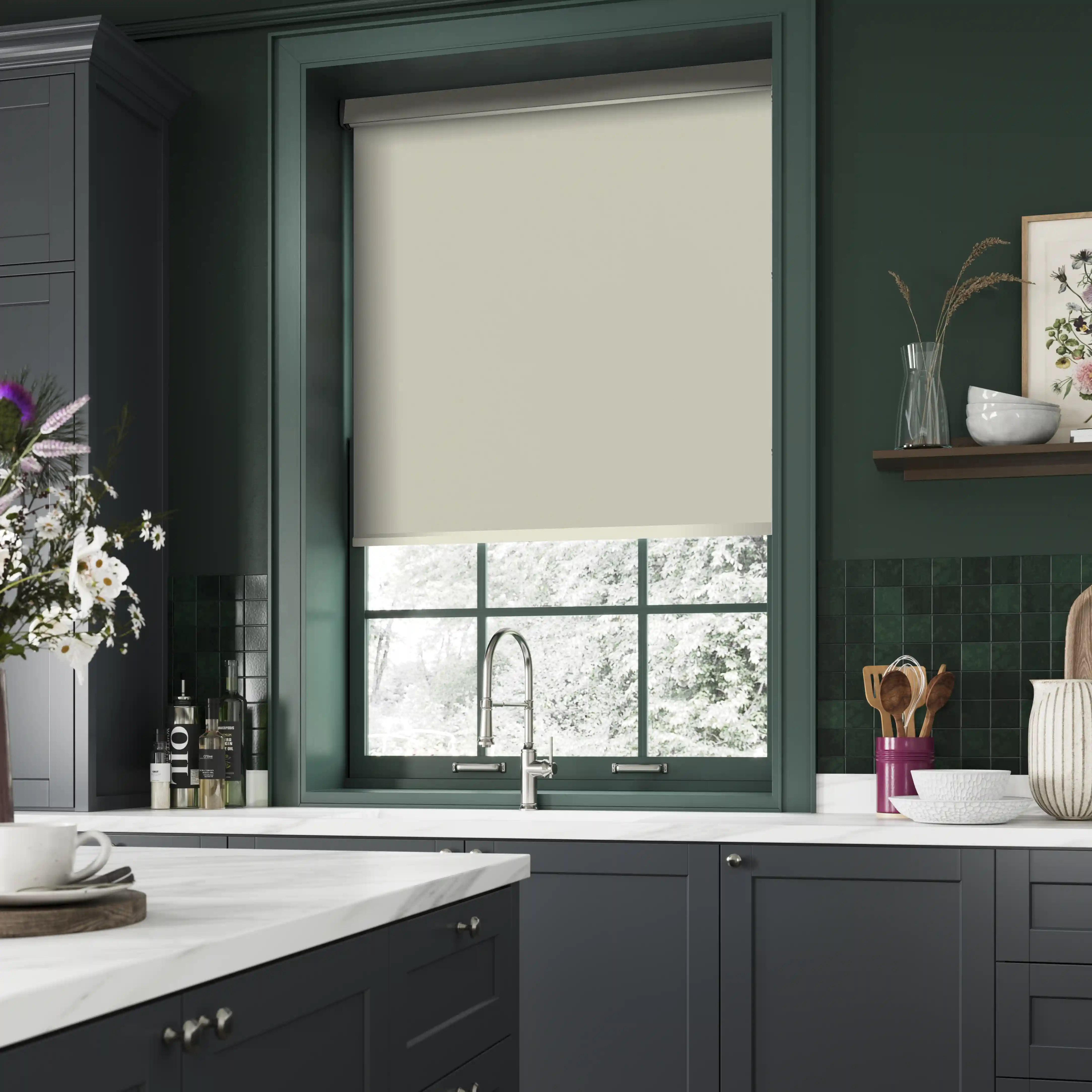 Shop custom kitchen blinds online with quick turnaround.