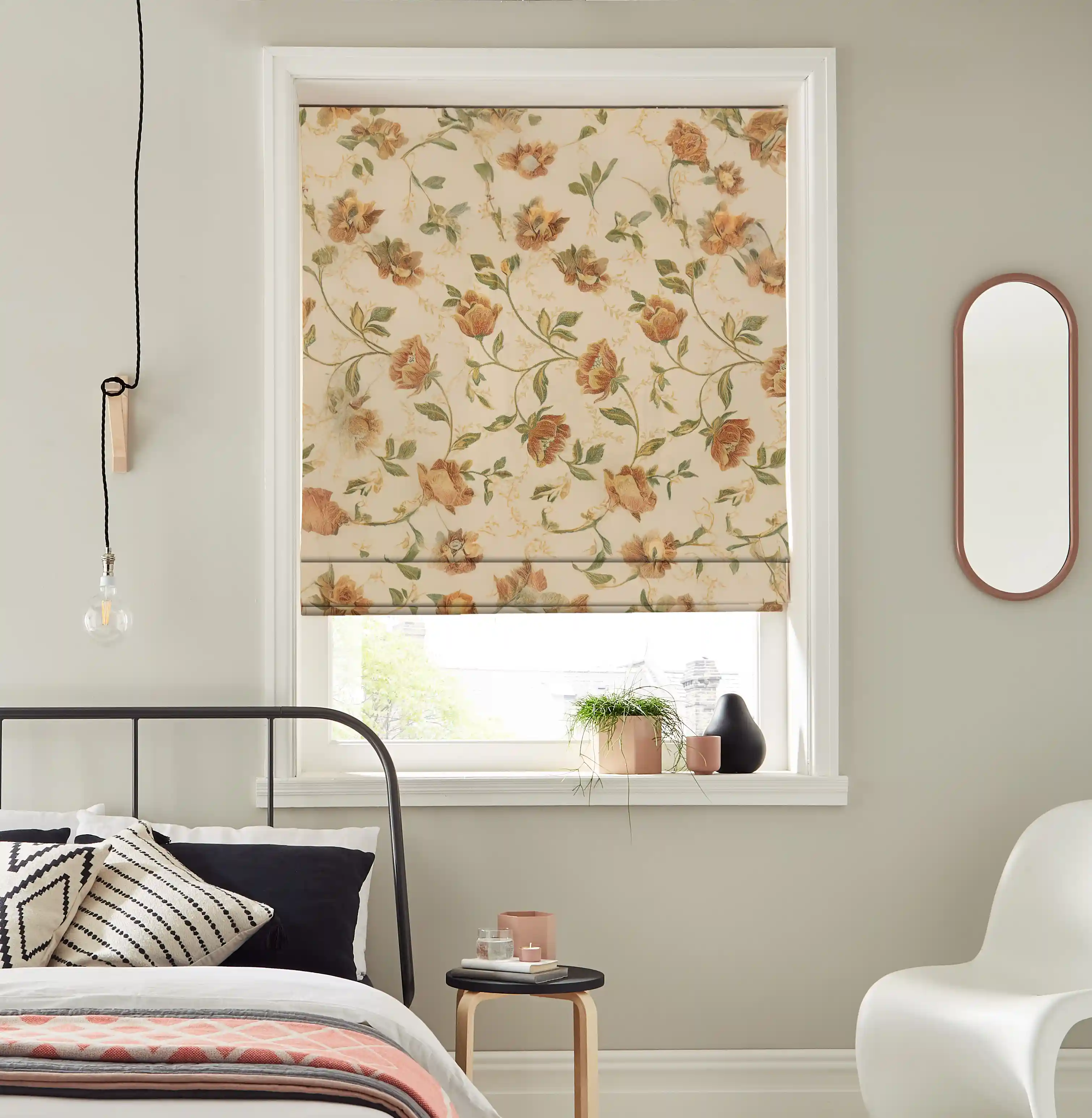 Roman Blinds for Bedrooms in Edinburgh—Style your bedroom with Roman blinds designed to offer comfort and modern aesthetics.