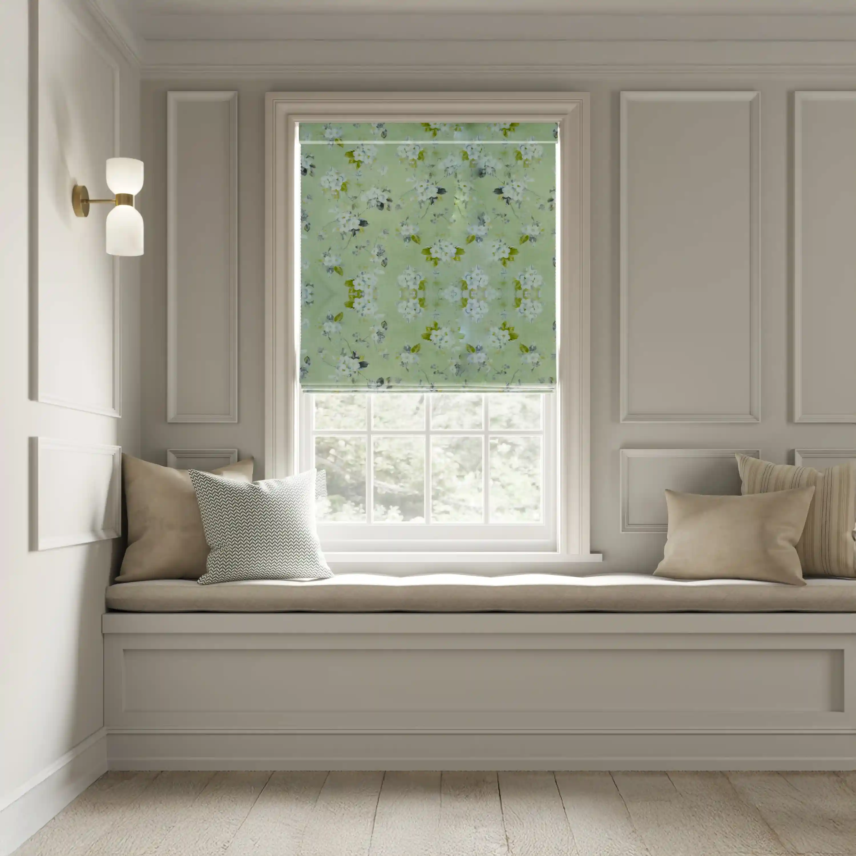 Roman Blinds for Open Spaces in Harlow and Gilston (Essex)—Create stylish open spaces with custom Roman blinds that offer privacy and light control.