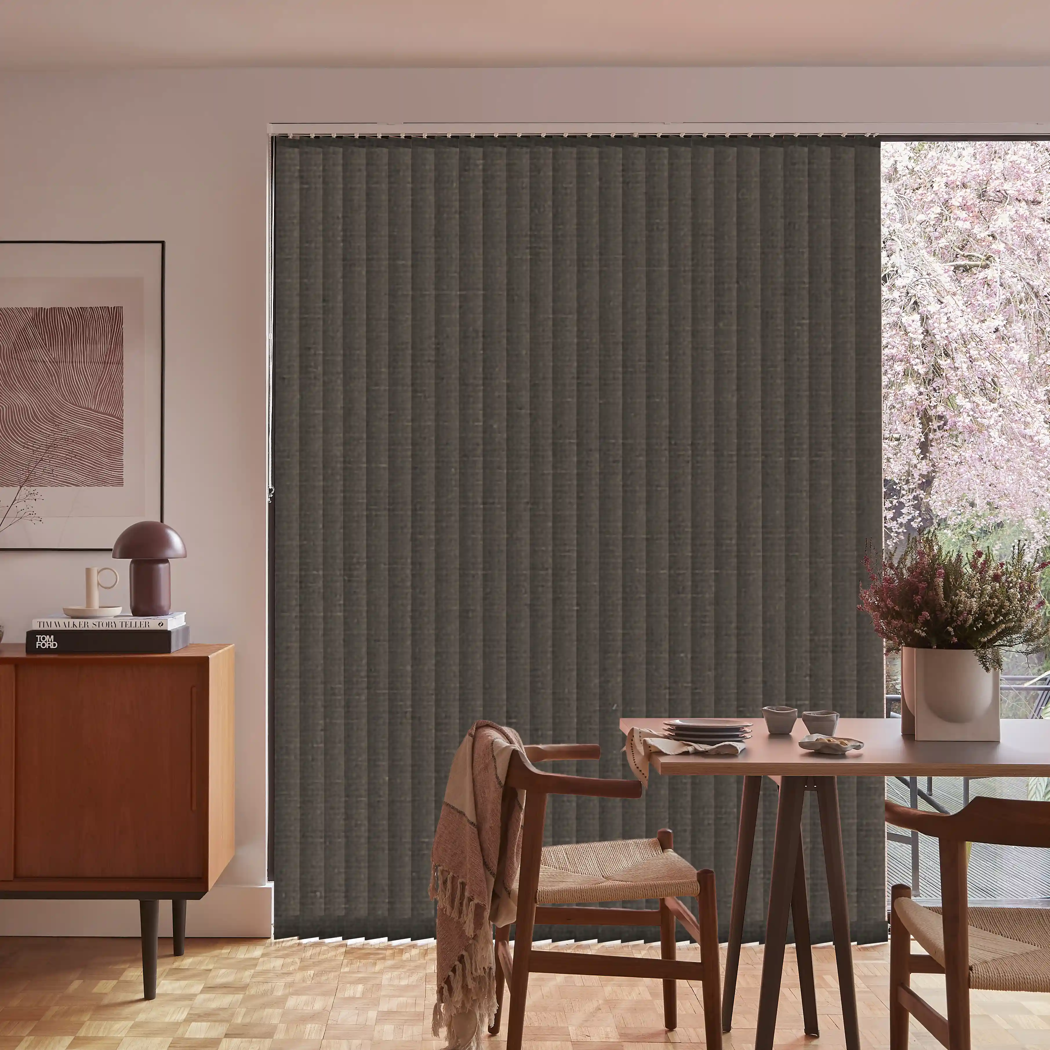 Affordable Premium Cocoa Vertical Blinds for Homes in Birmingham